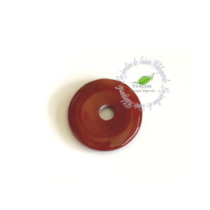 JASPE ROUGE DONUT 30 MM