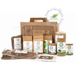 Cure monodiete à l'épeautre non hybridé, plantes et potages de sainte Hildegarde, programme complet pour une semaine.