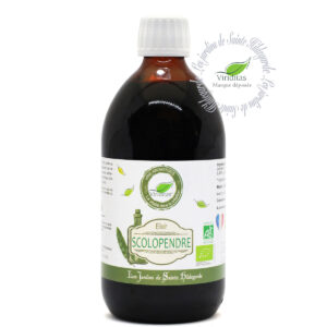Élixir de scolopendre bio 1 flacon de 500 ml, recommandé par sainte Hildegarde de Bingen