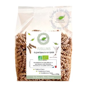 Pâtes fusillinis bio de grand épeautre Oberkulmer bio non hybridé - Paquet de 500g