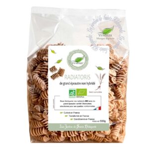 Pâtes radiatoris bio de grand épeautre Oberkulmer bio non hybridé - Paquet de 500g